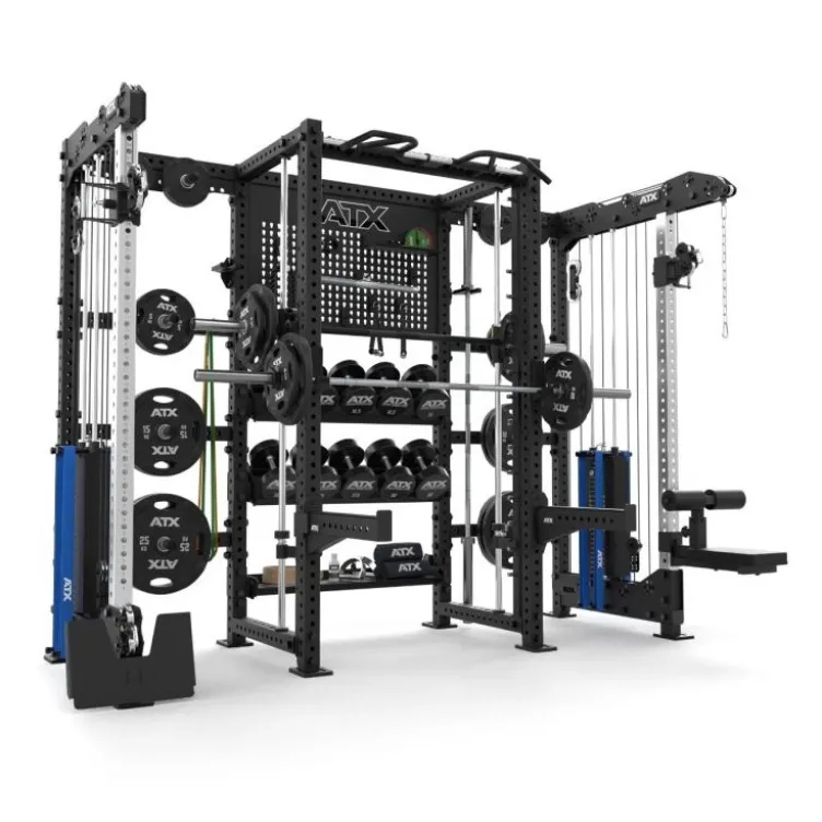 Multi Cable Column Rack ATX avec option smith machine et double poulies de 125 kg