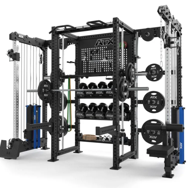 Multi Cable Column Rack ATX avec option smith machine et double poulies de 125 kg