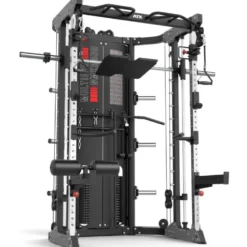 Multigym ATX GMX2000 - Smith machine ultra-fonctionnelle avec double colonne de poids 90 kg