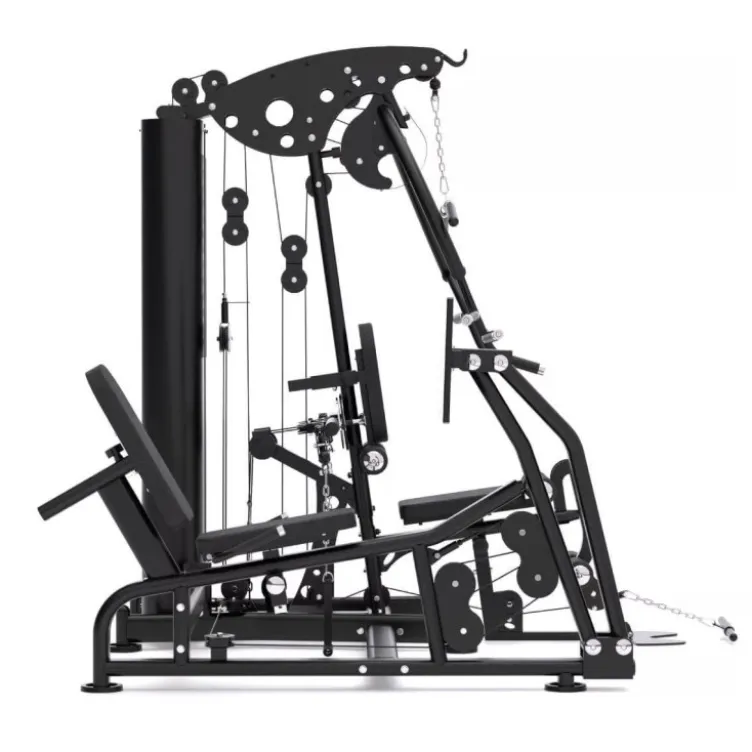 Multigym avec presse à jambes Titanium Strength MG3L - Station multi-postes pour home gym avec les press