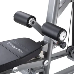Multi gym de musculation compacte et pliable avec banc réglable pour salle de fitness à domicile