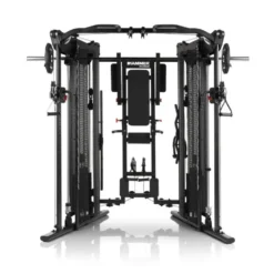 Multi-gym station pour home gym de musculation avec postes d'entraînement multiples et set d'accessoires - AUTARK 10.0