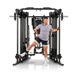 Multi-gym station pour home gym de musculation avec postes d'entraînement multiples et set d'accessoires - AUTARK 10.0