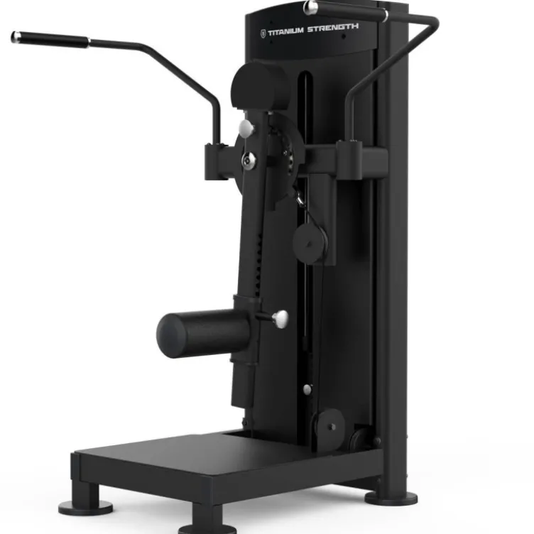 Multi hanches machine à charge guidée Black Séries Titanium Strength- Appareil professionnel polyvalent pour les hanches BS-S8