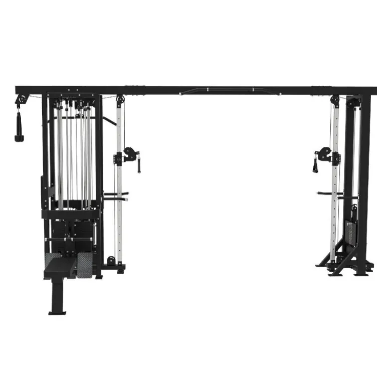 Multi-jungle machine 5 en 1 à charge guidée Titanium Strength Élite Séries EL-CS05 pour entraînements polyvalents de musculation