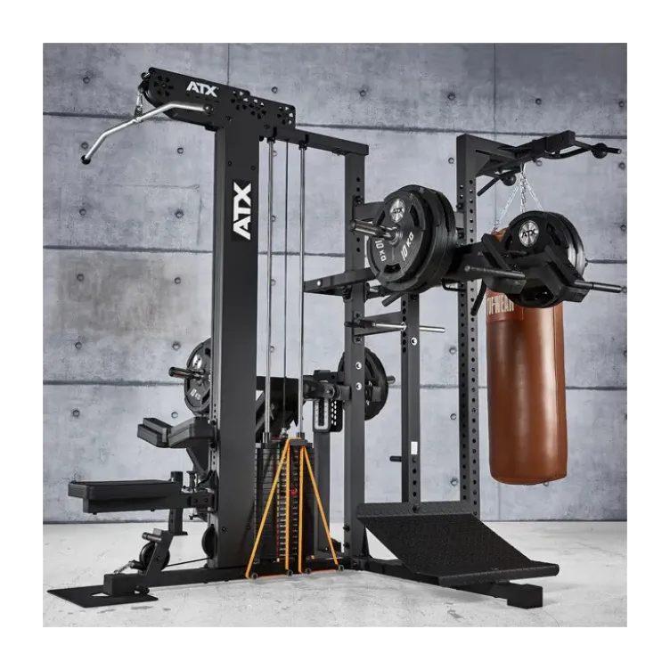 Multiplex ATX - Station multi-postes 5 en 1 ultra-complète pour musculation en homegym