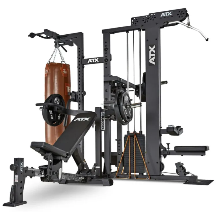 Multiplex ATX - Station multi-postes 5 en 1 ultra-complète pour musculation en homegym