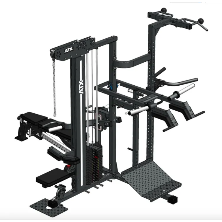Multiplex ATX - Station multi-postes 5 en 1 ultra-complète pour musculation en homegym