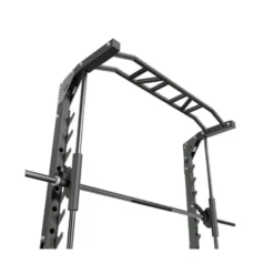 Multipress Smith Machine à cadre guidée avec barre de traction multigrip et barres à dips - Capacité 300 kg