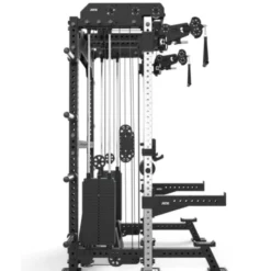 Multi pull rack 2.0 de musculation pour Home Gym Avec 6 points de traction et colonnes de poids 2 x 110 kg - ATX