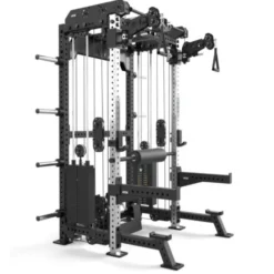Multi pull rack 2.0 de musculation pour Home Gym Avec 6 points de traction et colonnes de poids 2 x 110 kg - ATX