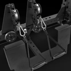 Multi Pull Smith Rack ATX fitness 2 x 110 kg avec résistance extrême de 1000 kg et 6 points de traction pivotants