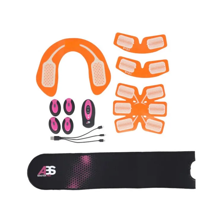 Multiset d'électro stimulateurs pour abdominaux, bras, jambes et fessiers à usage domestique