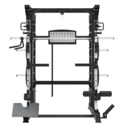 Multi-station de musculation complète à double colonnes de poids 2 x 100 kg - Set d'accessoires inclus - B200 V3