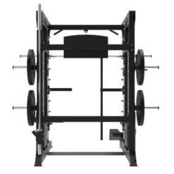 Multi-station de musculation complète à double colonnes de poids 2 x 100 kg - Set d'accessoires inclus - B200 V3