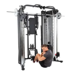 Multi-station de musculation professionnelle - Smith machine polyvalente - Autark 10.0