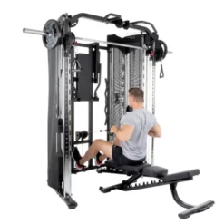 Multi-station de musculation professionnelle - Smith machine polyvalente - Autark 10.0