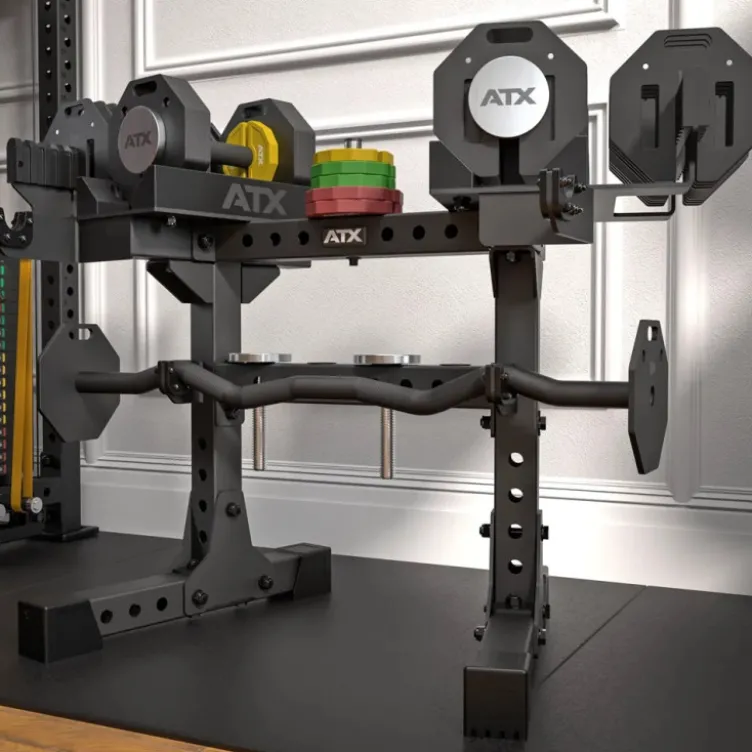 Octa Dumbell Stand ATX - Support pour haltères à charge variable ATX Octa et barre SZ - 2 x 18 espaces pour plaques de poids