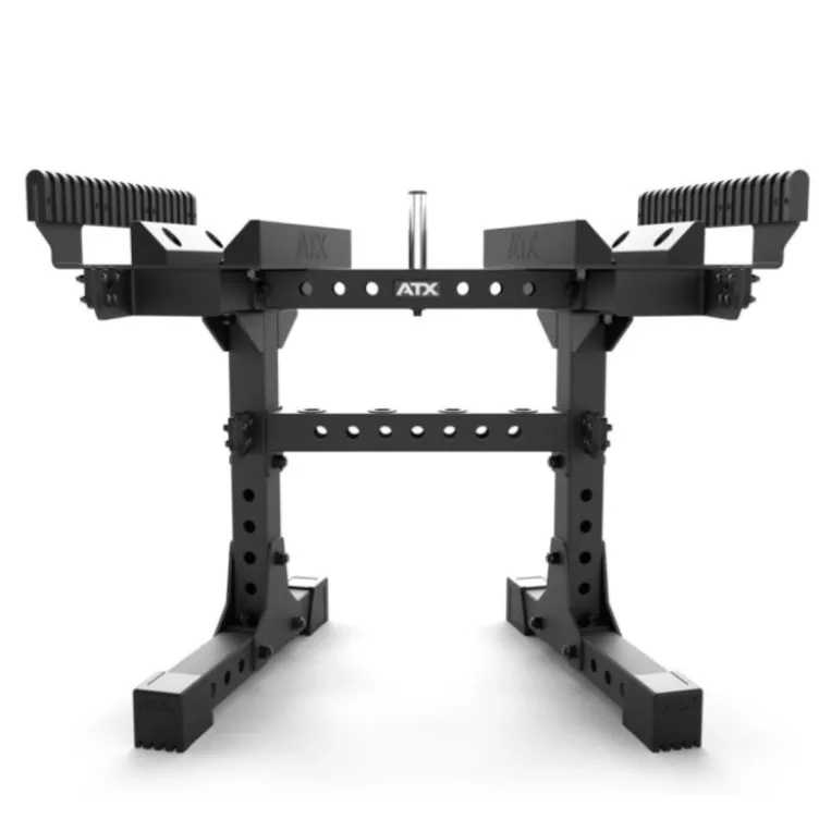 Octa Dumbell Stand ATX - Support pour haltères à charge variable ATX Octa et barre SZ - 2 x 18 espaces pour plaques de poids
