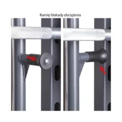 Option leg press pour smith machine semi-professionnelle