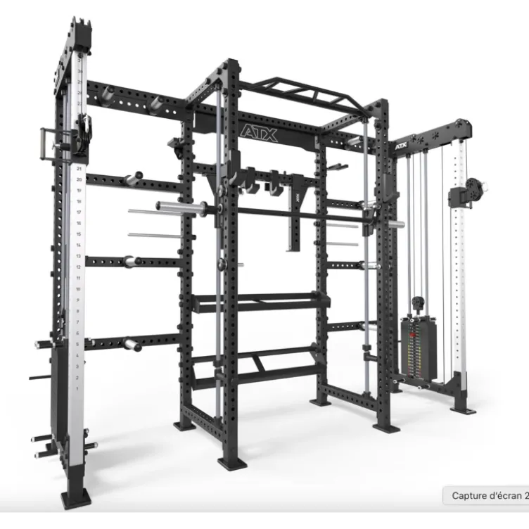 Option multipress ATX pour câble cross rack - Option smith machine ATX