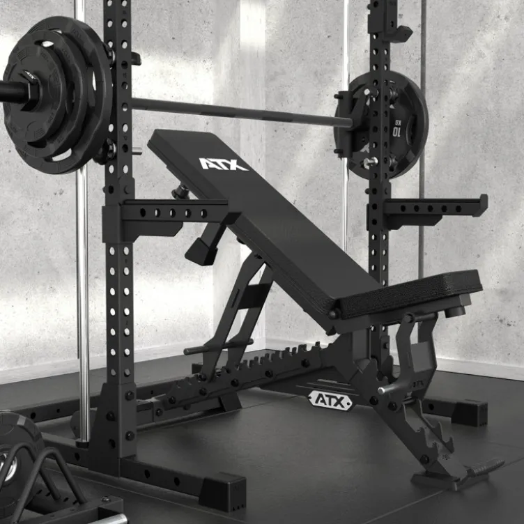Option Multipresse ATX pour Half Rack HRX-510 – Barre guidée pour exercices de musculation en home gym