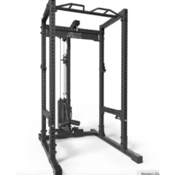 Option poste à poulie ATX à charge guidée de 125 kg avec réglage de la hauteur et supports pour bandes de résistance