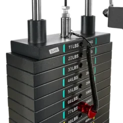Option poulie pour rack à squat ATX fitness à colonne de poids 100 kg