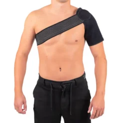 Orthèse d'épaule - Sangle de maintien et de compression pour l'épaule - Stabilisation de l'articulation