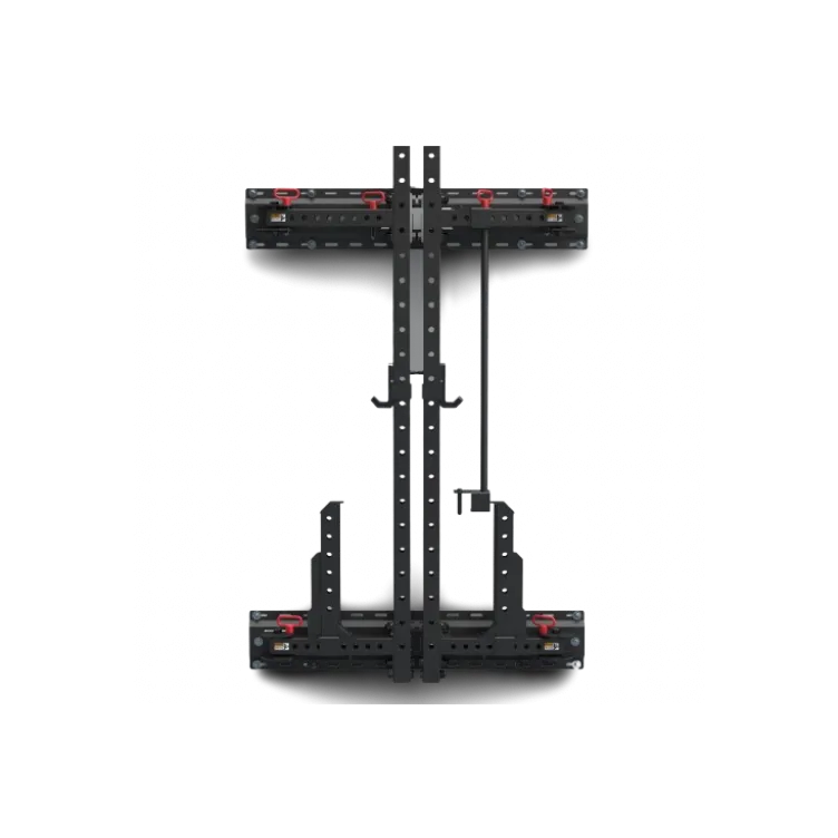Pack ATX avec Half Rack mural et pliable série 700 et rails de montage pour homegym
