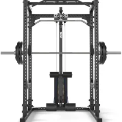 Pack ATX power rack à squat série 600 avec poulie à charge guidée 115 kg - Deux modèles avec hauteurs différentes