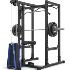 Pack ATX power rack à squat série 600 avec poulie à charge guidée 115 kg - Deux modèles avec hauteurs différentes