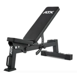 Pack ATX Rack compact 195 cm avec banc de musculation et kit de poids + barres olympiques
