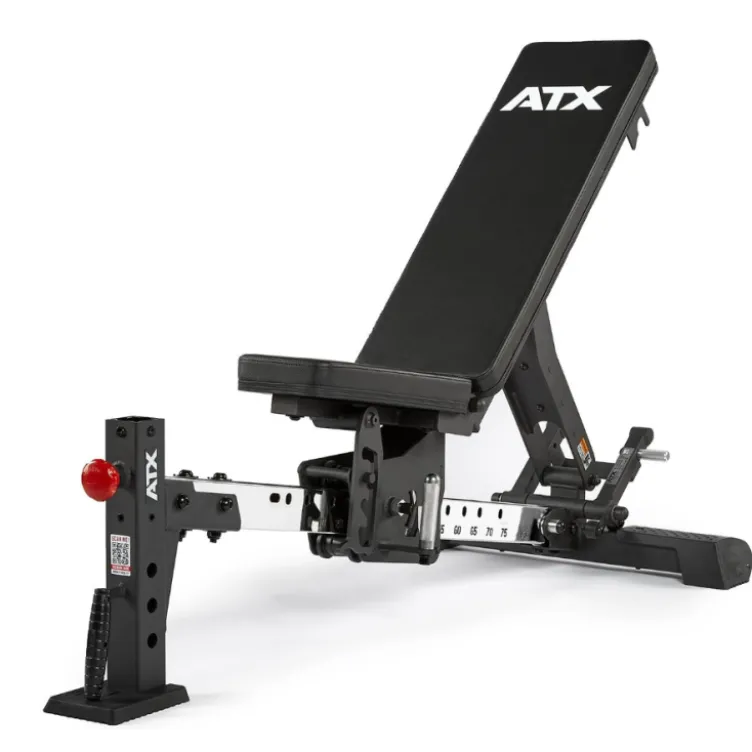 Pack Banc de musculation ATX multipositions inclinable + option leg