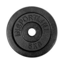 Pack Cast Iron de 108,5 kg - Disques de poids diamètre standard en fonte jusqu'à 20 kg