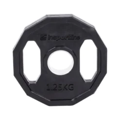 Pack de disques de poids olympiques hexagonaux avec poignées 1,25 à 20 kg