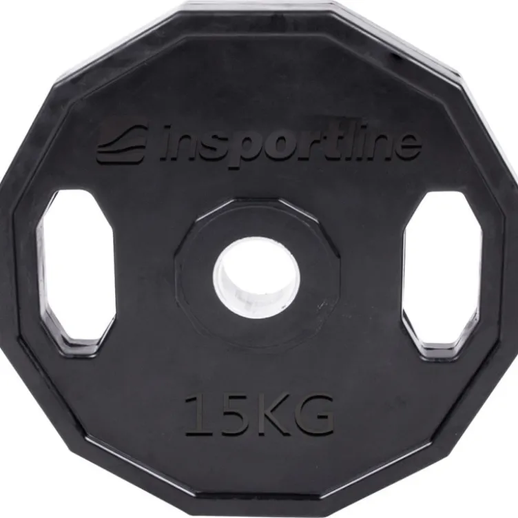 Pack de disques de poids olympiques hexagonaux avec poignées 1,25 à 20 kg