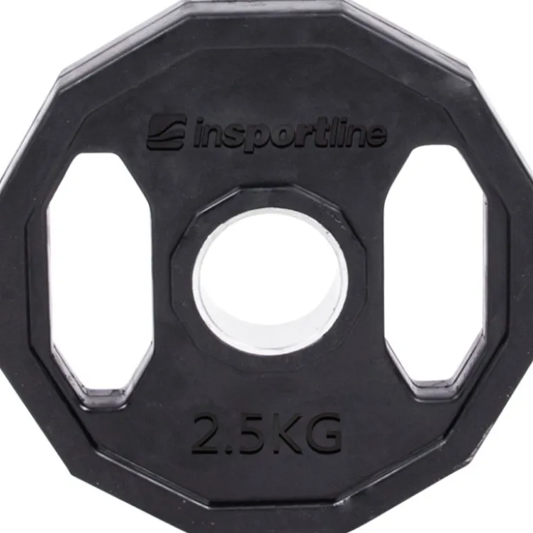 Pack de disques de poids olympiques hexagonaux avec poignées 1,25 à 20 kg