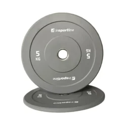 Pack de 150 kg de disques de poids bumper plates en caoutchouc de 5 à 25 kg avec code couleur