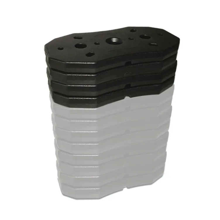 Pack de poids additionnels 4 x 5 kg pour appareil à colonne guidée - Total 20 kg