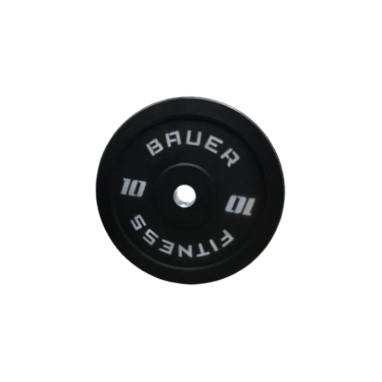 Pack de poids bumper plates 100 kg avec poids de 15 kg et 20 kg