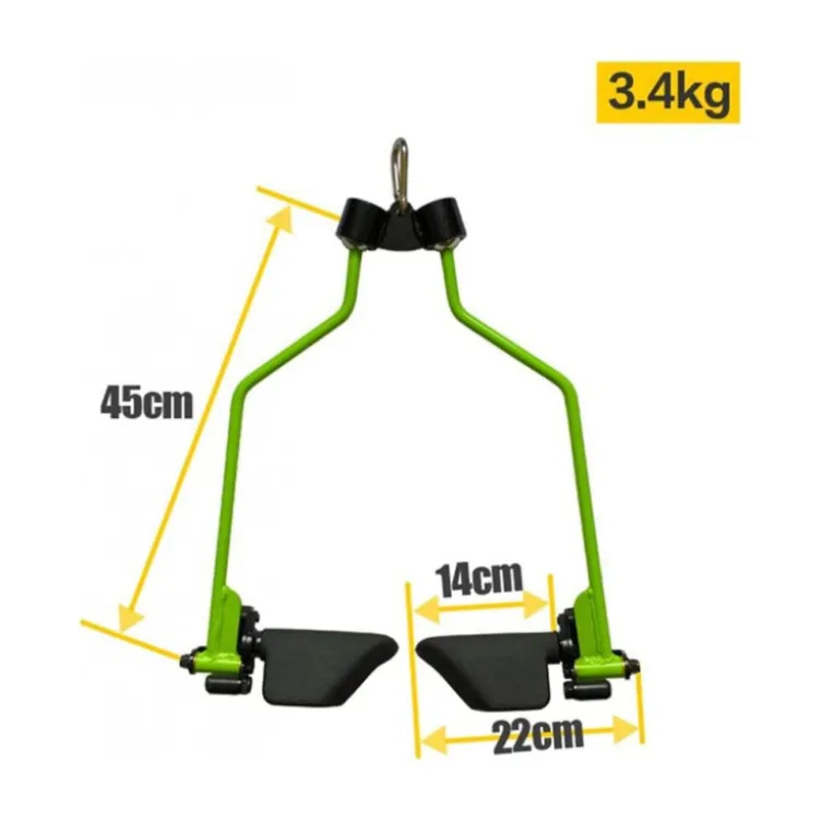 Pack de 8 poignées de tirage ergonomique pour entraînement à la poulie