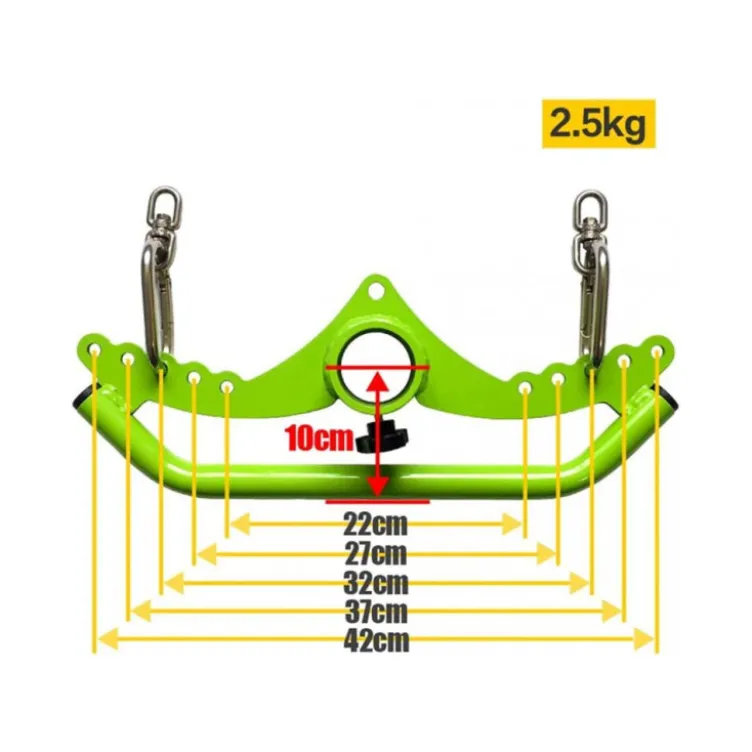 Pack de 8 poignées de tirage ergonomique pour entraînement à la poulie