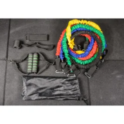 Pack pour exercices de mobilité Kingsbox - Battle rope, crochets, poignées et sac