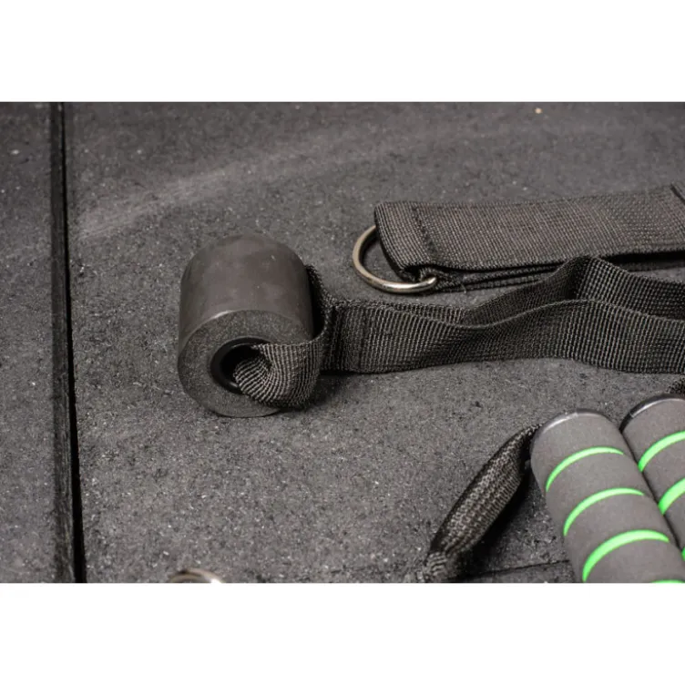 Pack pour exercices de mobilité Kingsbox - Battle rope, crochets, poignées et sac