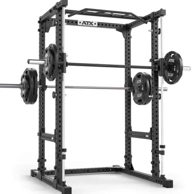 Pack power rack à squat ATX série 600 avec option multipresse - Hauteur 195 ou 215 cm