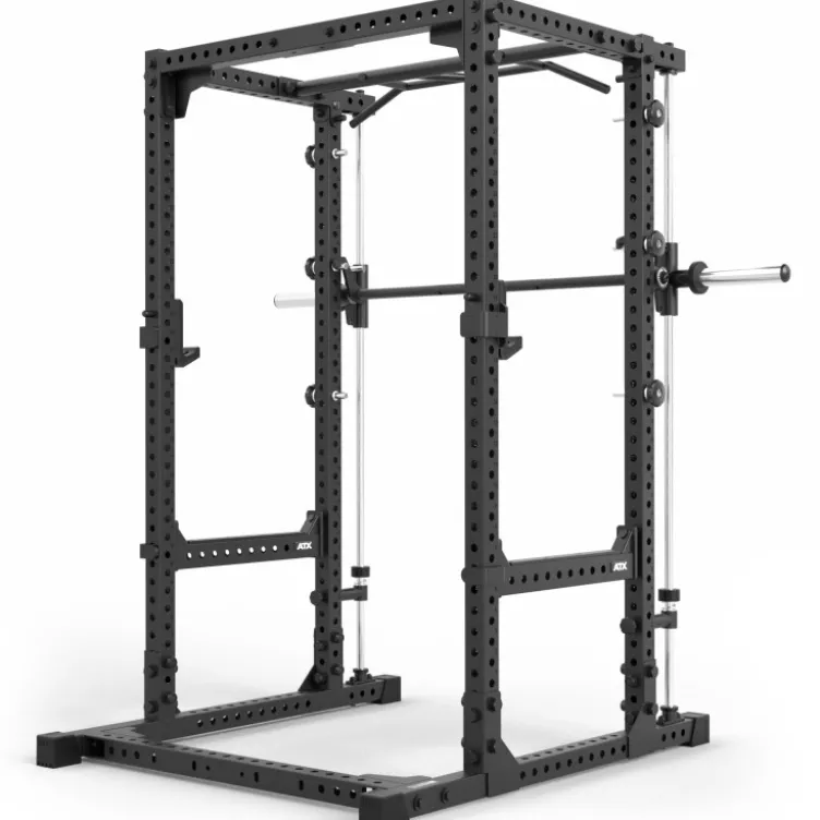 Pack power rack à squat ATX série 600 avec option multipresse - Hauteur 195 ou 215 cm