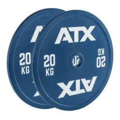 Pack spécial IPF - Barre de Powerlifting - 160 kg de poids de musculation calibrés - Verrou de serrage - ATX