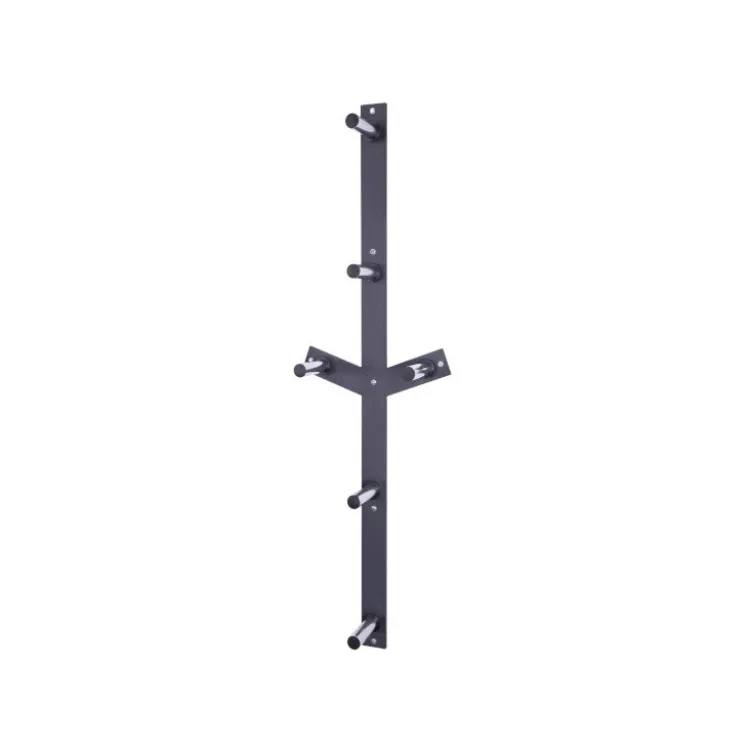 Pack Supports de rangement pour barres de musculation x 2 et disques de poids à fixation murale