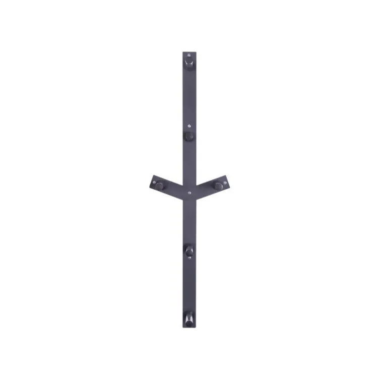 Pack Supports de rangement pour barres de musculation x 2 et disques de poids à fixation murale